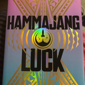 Hammajang Luck special edition book with sprayed edges